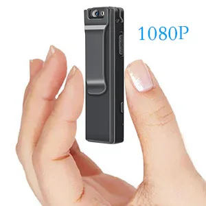 Camera no WiFi Needed - Mini Body Camera Video Recorder - Camera Motion Activated - Nanny Small Cam - Tiny Camera - Small Security Camera for Home and Office (With 32G high-speed memory card) 32G Red TF Card - 1080p