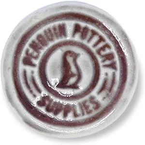 Penguin Pottery - Opaque Series - Periwinkle Blue - Mid Fire Glaze, High Fire Glaze, Cone 5-6 for Mid Fire Clay, High Fire Clay - Ceramic Glaze Pottery (1 Pint | 16 oz | 473 ml) - underglaze enforce sculpting triple clear ceramic slip cleanser bead rack craft