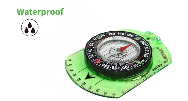AOFAR Orienteering Compass AF-362 for Hiking, Boy Scout Compass for Kids, Professional Field Compass for Map Reading ,Navigation and Survival Lightweight - AF-362