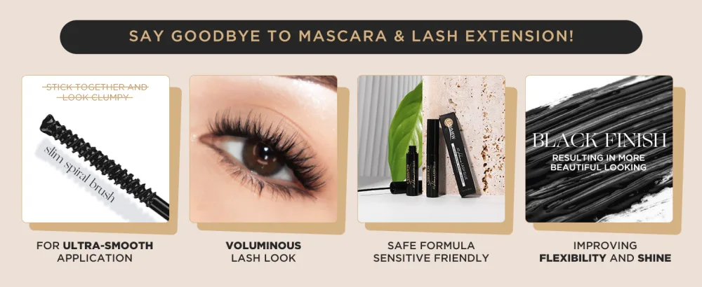 LASHVIEW Cluster Lash Glue, Super Strong Hold 72 Hours Long Lasting Eyelash Glue for Lash Cluster, Waterproof Lash Bond, Non-Irritating, Fast Drying Lash Glue - LASHVIEW lash glue