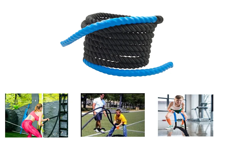 Aoneky Kids Heavy Training Fitness Workout Exercise Battle Rope 25.0 Feet - product information 2