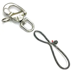 Robship Soft Shackle, Anchored Black 4.0x70x60mm - Anchored Soft Shackle