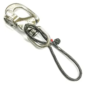 Robship Soft Shackle, Anchored Black 4.0x70x60mm - Anchored Soft Shackle