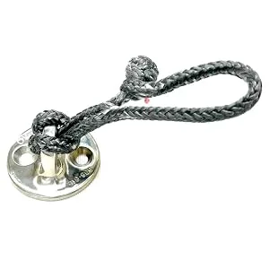 Robship Soft Shackle, Anchored Black 4.0x70x60mm - Anchored Soft Shackle