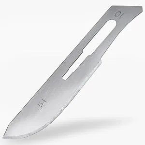 KeyUnity KA00 10pcs #10 Knife Blades Replacement Utility Knife Blade for Arts & Crafts, Plant Cutting, Clay Modeling, Podiatry, Dermaplaning & More - product information 6