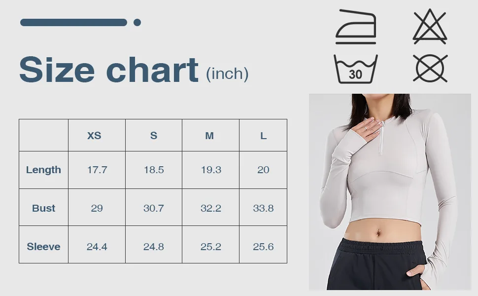 ZHENWEI Women's Cropped Athletic Jackets Half Zip Tight Workout Tops for Women Long Sleeve Black Medium - long sleeve crop top workout