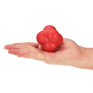 PATIKIL Bounce Reaction Balls, Coordination Training Ball, Agility Trainer TPR, for Speed Reflex Red - product information 3