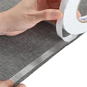 Outus Sticky Fabric Tape Double-Sided Tape Adhesive Cloth Tape Press-on Tape, No Sewing, Gluing, or Ironing, Alterations and Hemming Tool (1 Piece,1/2 Inch x 164 Feet) 1/2 Inch x 164 Feet 1 - product information 4