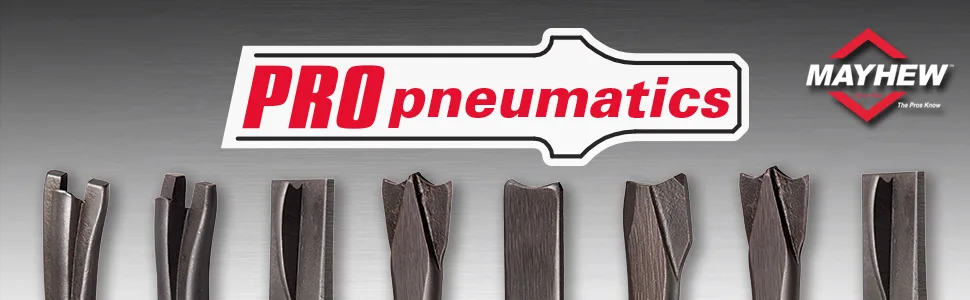 Mayhew Pro 31986 18-Inch Pneumatic Cold Chisel - MayhewPro Pneumatic Tools Banner Image