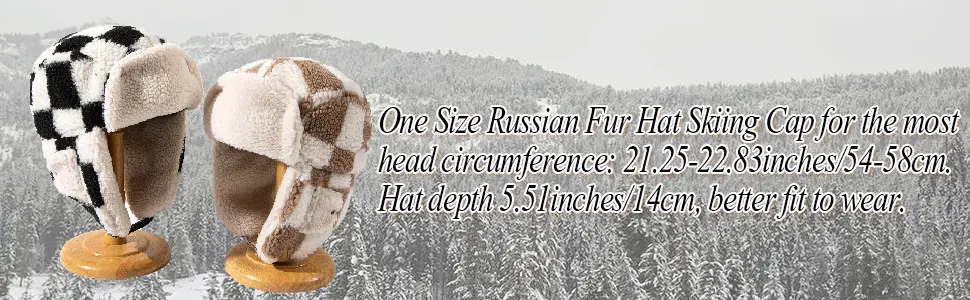 CLAPE Cold Weather Bomber Hats Trooper Trapper Hat Warm Winter Hats for Men Russian Ushanka Hat Aviator Cap with Ear Flap Pl21-black - Trapper Hat Winter Hats for Men Warm Hunting Ski Ushanka Hat with Ear Flaps for Men Women Bomber Hat