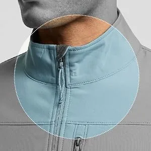 TSLA Men's Full-Zip Softshell Winter Jacket, Waterproof Fleece Lined Athletic Jacket, Outdoor Sport Windproof Jackets Active Dark Grey Medium - YKJ83_Features 01