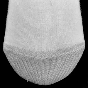 ECOEY Men's Work Boots Athletic Running Crew Socks, Dry-Tech Moisture Wicking Heavy Cushion 8 Pairs White 12-15 - product information 8
