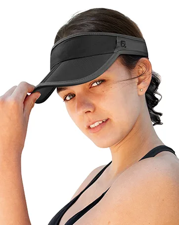 GADIEMKENSD Reflective Folding Outdoor Hat Unstructured Design UPF 50+ Sun Protection Sport Hats for Womens and Mens White - GADIEMKENSD UPF 50+ Foldable Sun Visor Hats Adjustable for Women Men