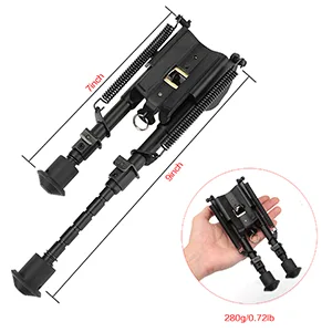 HIDENEL Compact Reflex Sight Green Red Dot Sight 4 Different Reticles Red Dot Sight with 20mm Picatinny Rail Mount Green Red Reflex Holographic Dot Sight Reflex Sight with 4 Reticles - HIDENEL Tactical Rifle Bipod durable and lightweight