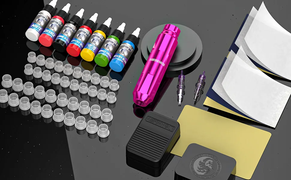 Machine Kit Complete Kit for Beginners and Artists WTK169 - tattoo kit list