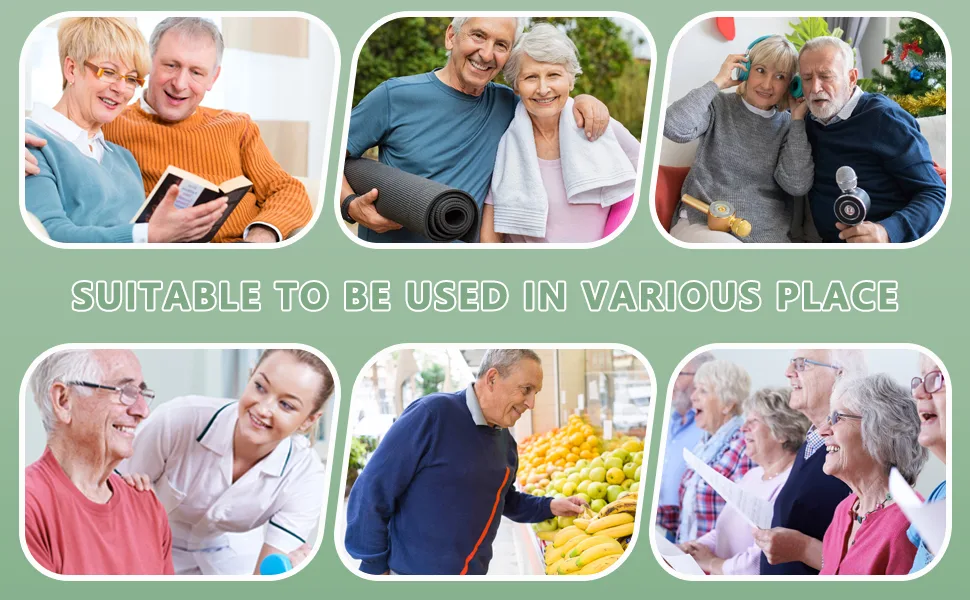 Hearing Aids for Senior, Rechargeable Hearing Aids with Noise Cancelling, Hearing Aids Amplifier (Pair) for Adults Hearing Loss with Volume Control Charging Box1 - product information 5