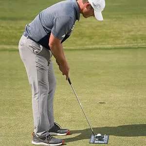 Putting Mirror 12" x 6" - Get Instant Feedback to Improve Your Stroke with This Golf Putting Alignment Mirror for Indoor and Outdoors - golf mirror