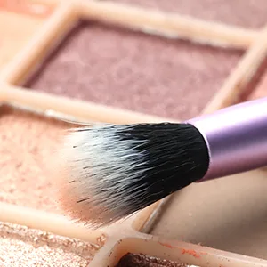 Eyeshadow Brush Set Double Sided Makeup Brushes,Eyeliner Brush For Blending Eyeshadow, Eyeliner, Eyebrow Long Lasting, Apply Better Flawless Look Makeup(Purple) 01 - eyeshadow brush set