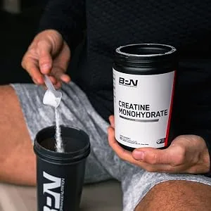 Bare Performance Nutrition, BPN Creatine Monohydrate with Creapure, Unflavored, Increase Muscle Mass, Improve Performance, Strength, & Power, Cognitive Support, 60 Servings - creatine powder; nutritional supplements; capsules; powder; hcl