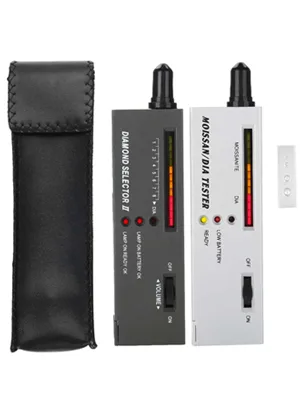 Diamond Tester II, Professional Jeweler Diamond Selector II High Accuracy Portable Moissanite Tester Gemstone Tester Testing Tool Set For Novice and Expert - 0713