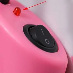 Hotfix Rhinestone Applicator, 7 in 1 Professional Iron-on DIY Hot Fix Tool Rhinestone Setter Applicator Wand Crystal Gem Tool Kit with 7 Different Sizes Tips, Support Stand (Pink) - product information 6