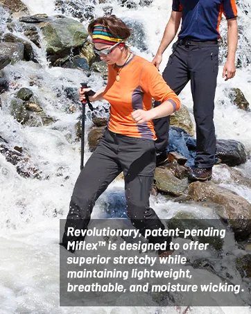 MIER Women's Quick Dry Cargo Pants Lightweight Tactical Hiking Pants with 6 Pockets, Stretchy and Water-Resistant Black 6 - hiking