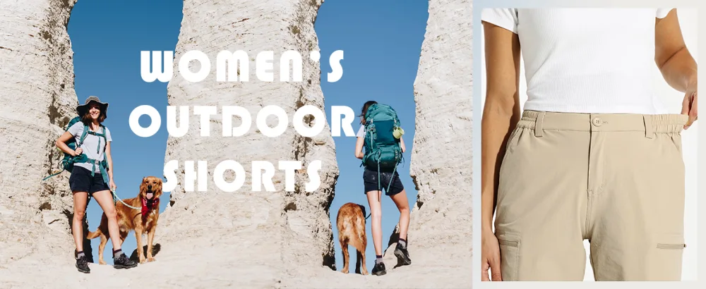 Willit Women's Hiking Cargo Shorts Stretch Golf Active Shorts Outdoor Summer Shorts with Pockets Water Resistant Black Large - womens shorts