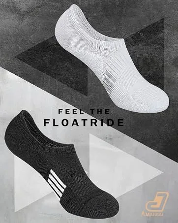 Amutost No Show Socks Womens Athletic cushion Ankle Footies Low Cut Socks 5-6 Pairs 8-10 Grey2white2black2 - womens socks