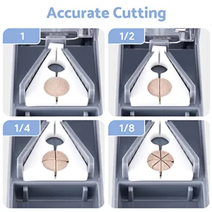 Fullicon Pill Cutter for Small or Large Pills, Pill Splitter with V-Shape Holder, Medicine Slicer with Sharp Blade,Tablet Splitter with Two Large Pill Organizers-Black - 387+349-1