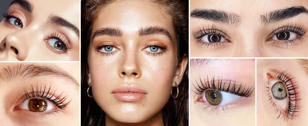 PERMANIA Eyelash Perm Kit, Fast Brow Lamination 2 in 1 Kit, C Curling Wave Suitable for Salon & DIY Lash Perming at Home b-bagged - brow & lash