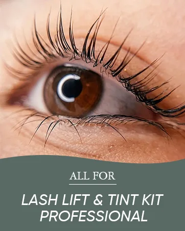 PERMANIA Eyelash Perm Kit, Fast Brow Lamination 2 in 1 Kit, C Curling Wave Suitable for Salon & DIY Lash Perming at Home b-bagged - lash perm kit