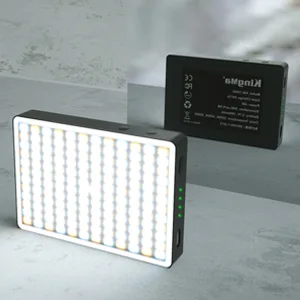 King Ma Video Conferencing Lighting, 3 Light Modes Portable LED Clip Light for Webcam Lighting, Zoom Call Lighting Video Selfie Light for Remote Working Distance Learning Live Streaming Makeup - mini portable light
