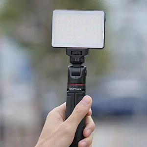 King Ma Video Conferencing Lighting, 3 Light Modes Portable LED Clip Light for Webcam Lighting, Zoom Call Lighting Video Selfie Light for Remote Working Distance Learning Live Streaming Makeup - selfie light