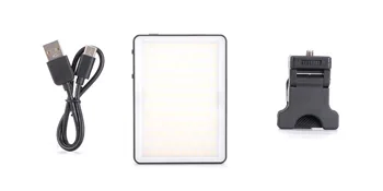 King Ma Video Conferencing Lighting, 3 Light Modes Portable LED Clip Light for Webcam Lighting, Zoom Call Lighting Video Selfie Light for Remote Working Distance Learning Live Streaming Makeup - selfie light