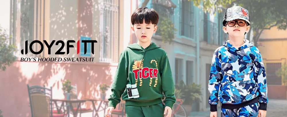 Toddler Boy Fall Outfits Boys Sweatsuit Hoodie 2 Pieces Camouflage Pattern Tracksuit Fall Clothes A19010238-b 2T - boys