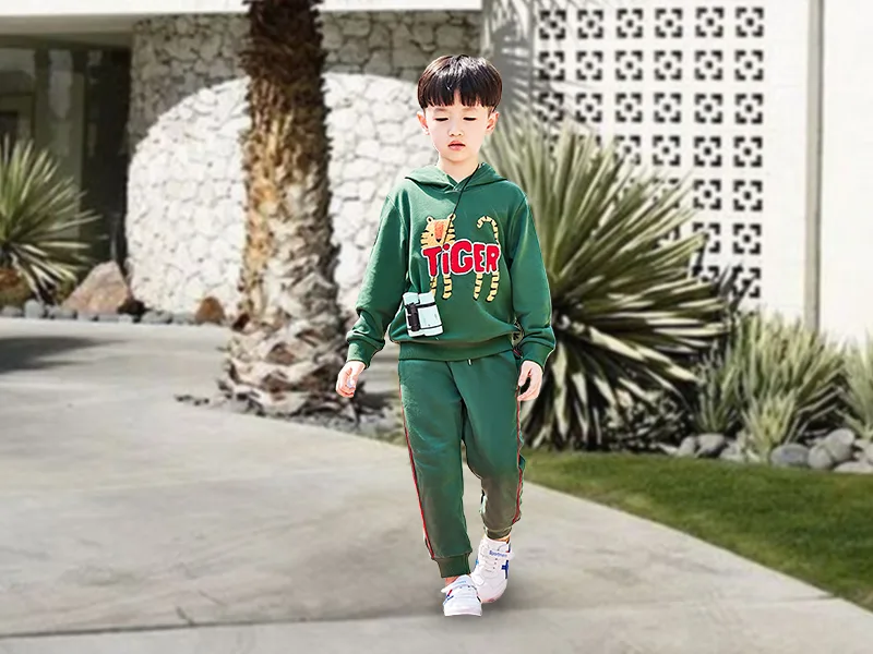 Toddler Boy Fall Outfits Boys Sweatsuit Hoodie 2 Pieces Camouflage Pattern Tracksuit Fall Clothes A19010238-b 2T - boys