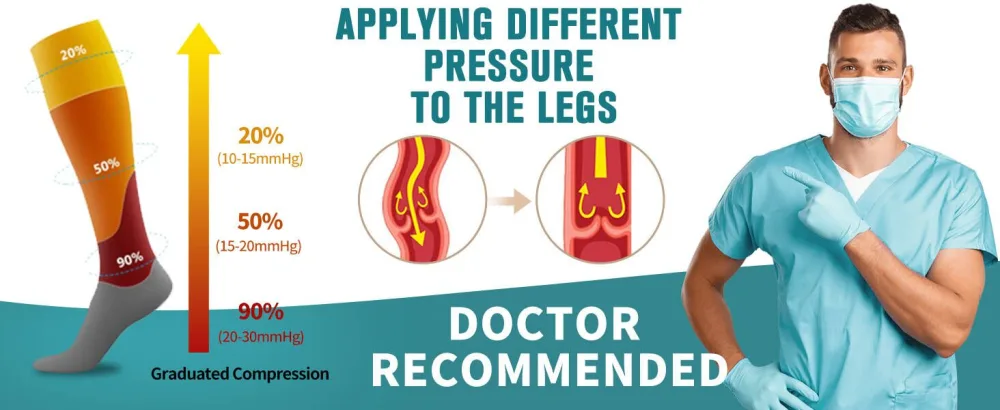 Laite Hebe 4 Pairs-Compression Socks for Women&Men Circulation-Best Support for Nurses,Running,Athletic 06-pink Small-Medium - compression socks for women