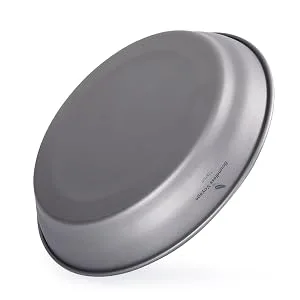 Boundless Voyage Ultralight Titanium Bowl Pan Plate Dish with Carry Bag Outdoor Camping Portable Tableware Cookware ((400ml Bowl)-Ti15163B) - product information 5