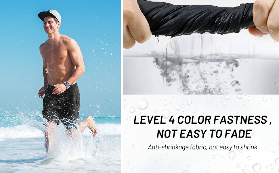Haimont Men's Running Shorts 7" Quick Dry Lightweight Athletic Shorts with Zipper Pockets for Workout Gym Training Outdoor A-black Medium - mens running short lightweight