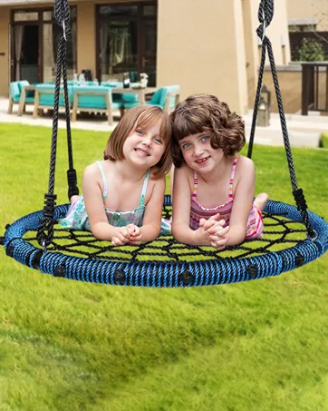 Trekassy 700lbs 40" Round Tree Swing with Handles for Kids Adults 900D Oxford Waterproof 2pcs Tree Hanging Straps - product information 8