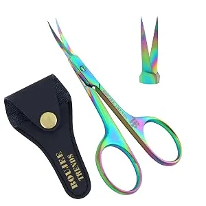 CUTICLE SCISSORS EYEBROW SCISSORS EYELASH SCISSORS MUSTACHE Multi PURPOSE SMALL MANICURE Scissors (CUTICLE SCISSORS) - Cuticle Scissors
