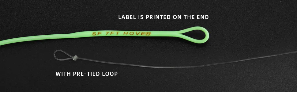SF Fly Fishing Polyleader Monofilament Core Leader Line Fly Line for 7' Trout and 10' Salmon Poly Leader 7FT/10FT Float Hover Intermediate 3/5/7IPS Clear-Intermediate-7FT Trout 7FT-Intermediate - product information 27