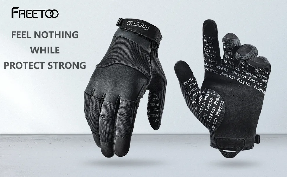FREETOO Touch Screen Gloves Men Dexterou Anti Grip Anti Vibration Gloves Small - product information 1