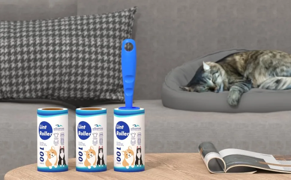 Lint Rollers 800 Sheets Lint Remover for Pet Hair, Couch, Clothes Furniture, and Carpet - sofa