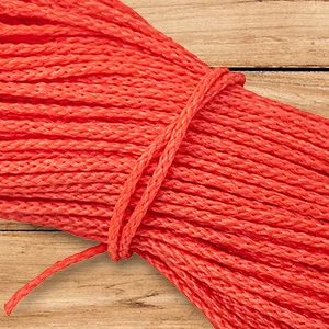 SGT KNOTS Polyethylene Arborist Throw Line Rope - Tree Guide Rope - 1/8 inches for Outdoor Use  Orange (150ft) - Polyethylene Line for Tree Climbing 150 ft - Arborist Throw Line Rope