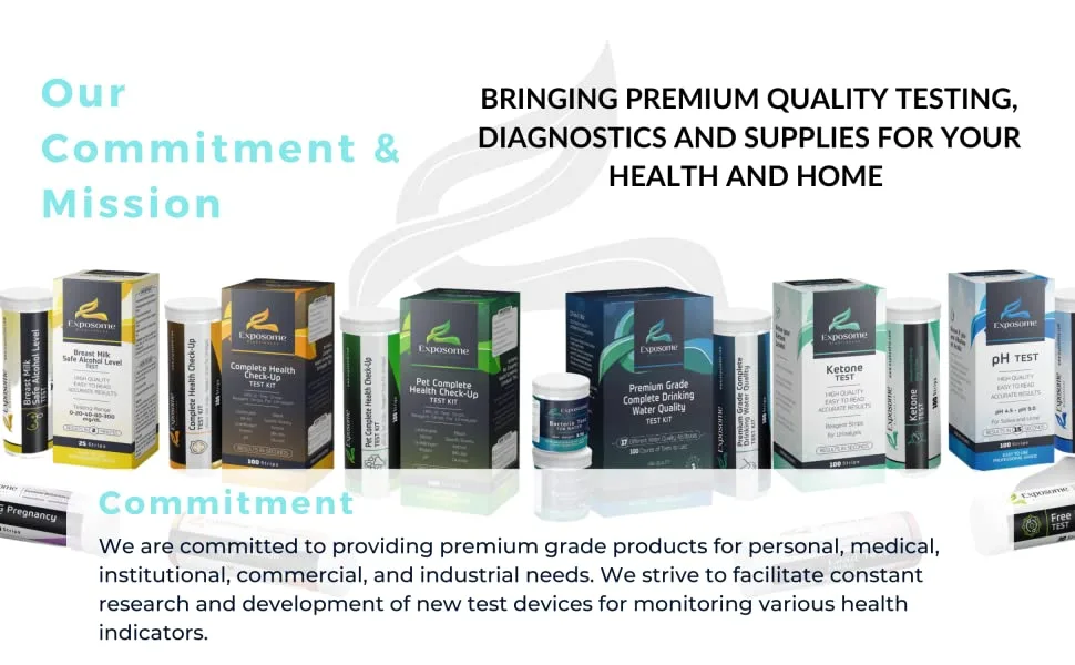 Exposome BioSciences Vasectomy Home Test Kit (Contains 2 Tests) - male fertility test vasectomy check