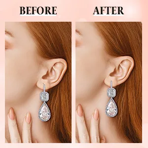 8 Pieces Earring Backs for Droopy Ears Large Earring Backs for Studs Replacement Secure Earring Lifters for Heavy Earring (Silver,9 mm) 9 mm Silver - product information 2