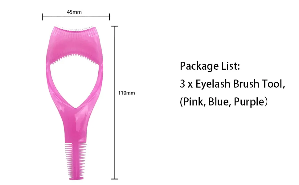 Lashes Buddy Eye Lash Mascara Guard Applicator Makeup Cosmetic Eyelash Tool, Makeup Cosmetic Eyelash Tool Upper Lower Eye Lash Mascara Guard Applicator - product information 10