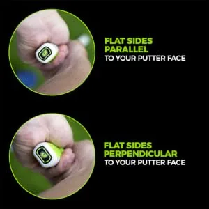 FLAT CAT Original Putter Grips Fat - Installation options
