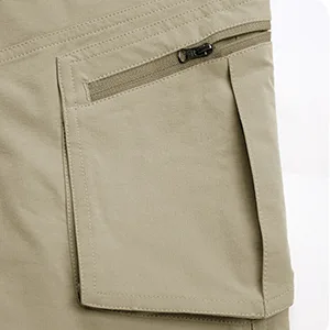 Little Donkey Andy Men's Quick Dry UPF 50+ Cargo Pants, Stretch Lightweight Outdoor Hiking Pants Coffee Small - cargo pants